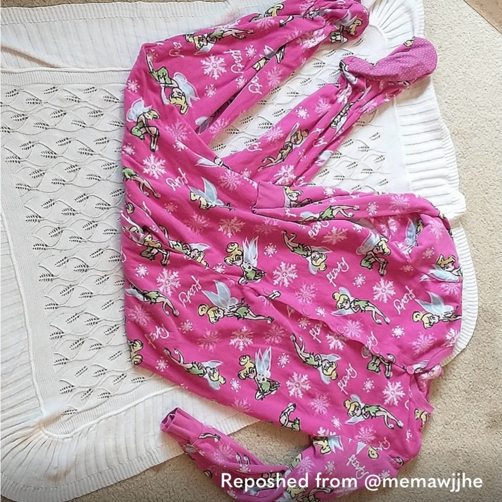 Disney Pink Tinkerbell Pajama Set